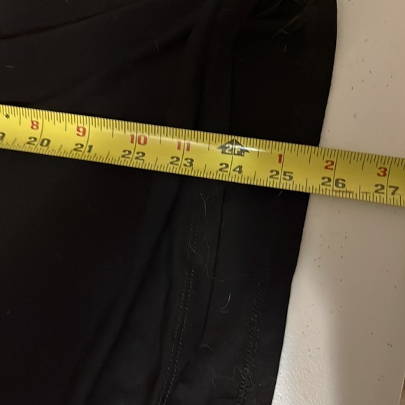 Bobeau black top with braided sleeve. Sz 1X - Picture 6 of 7